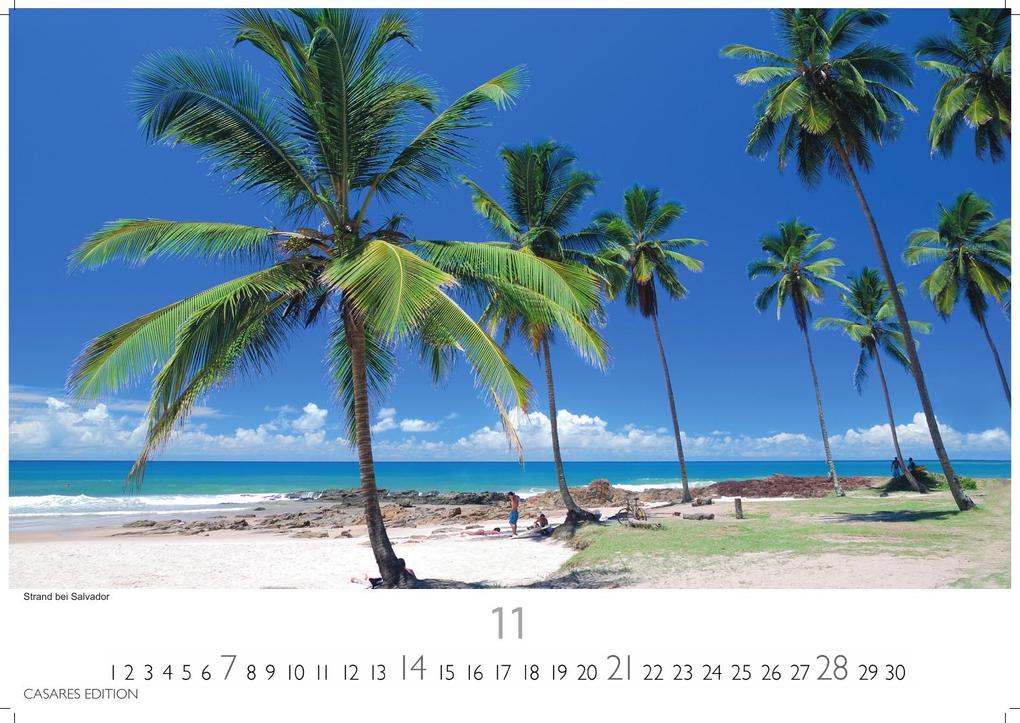 Weitere Ansicht: Brasilien Kalender 2027 - Wandkalender | Fotokalender Südamerika 24x35cm - Bildkalender mit beeindruckenden Fotos von Regenwald, Küste & Metropolen für Fernweh & Fans