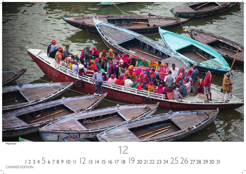 Weitere Ansicht: Indien Kalender 2027 - Wandkalender | Fotokalender Asien 24x35cm - Entdecken Sie die vielfältige Kultur Indiens in 12 faszinierenden Fotos | H. W. Schawe