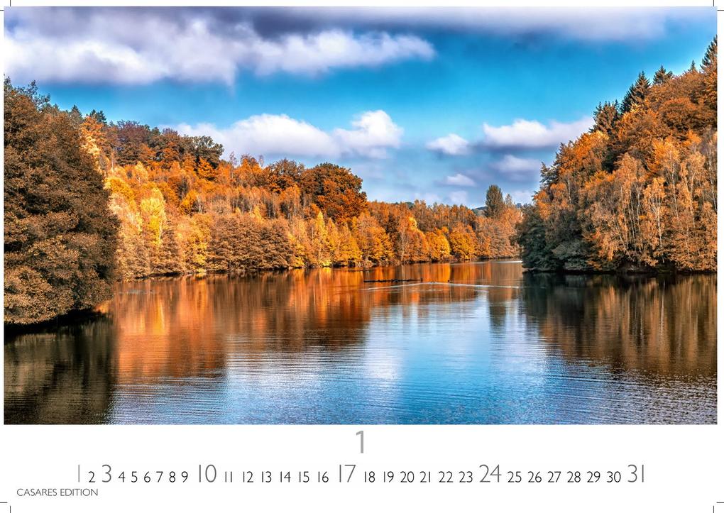 Weitere Ansicht: Indian Summer Kalender 2027 - Wandkalender | Fotokalender Nordamerika 24x35cm - Leuchtende Herbstfarben Nordamerikas in stimmungsvollen Bildern für deine Wand