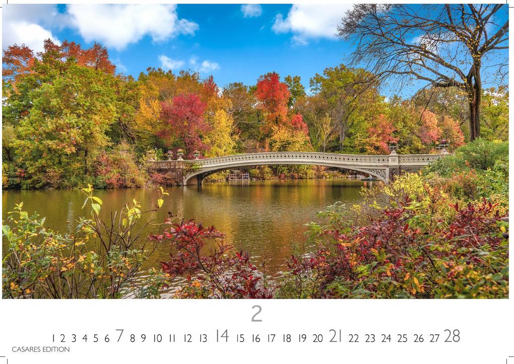 Weitere Ansicht: Indian Summer Kalender 2027 - Wandkalender | Fotokalender Nordamerika 24x35cm - Leuchtende Herbstfarben Nordamerikas in stimmungsvollen Bildern für deine Wand