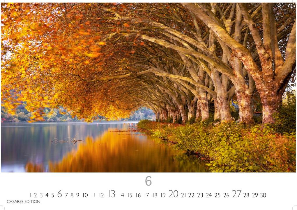 Weitere Ansicht: Indian Summer Kalender 2027 - Wandkalender | Fotokalender Nordamerika 24x35cm - Leuchtende Herbstfarben Nordamerikas in stimmungsvollen Bildern für deine Wand
