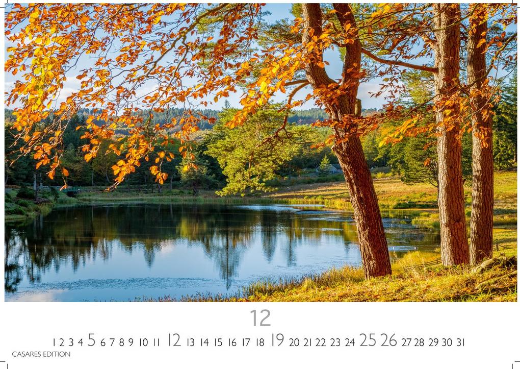 Weitere Ansicht: Indian Summer Kalender 2027 - Wandkalender | Fotokalender Nordamerika 24x35cm - Leuchtende Herbstfarben Nordamerikas in stimmungsvollen Bildern für deine Wand