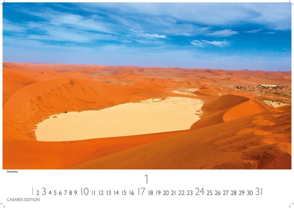 Weitere Ansicht: Namibia Kalender 2027 - Wandkalender | Fotokalender Afrika 24x35 cm - . mit atemberaubenden Landschaftsfotos und der Tierwelt.