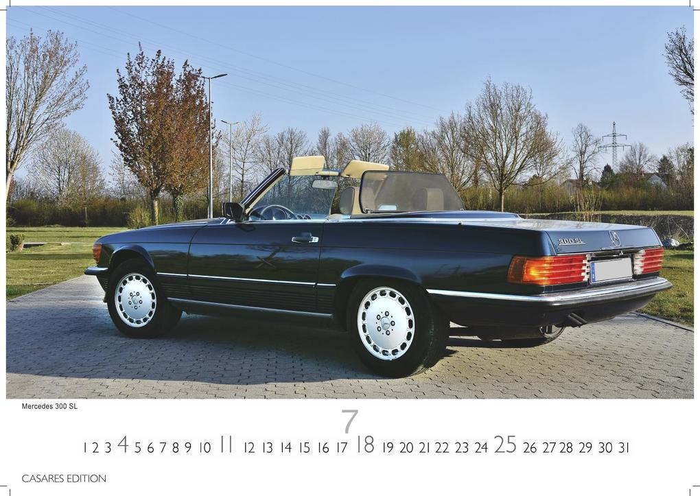 Weitere Ansicht: Mercedes Classic Cars Kalender 2027 - Wandkalender | Fotokalender Oldtimer 35x50cm Großformat - Mercedes Oldtimer - Eleganz & Geschichte im Kalenderformat.