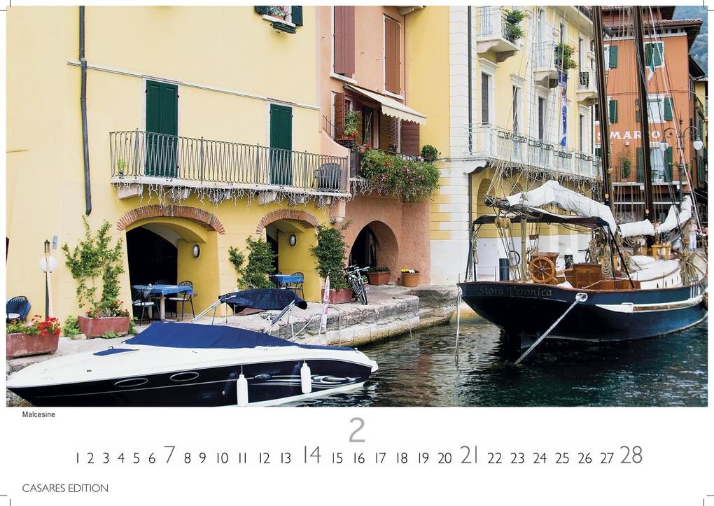 Weitere Ansicht: Gardasee Kalender 2027 - Wandkalender | Fotokalender Italien 24x35cm - mit 12 beeindruckenden Motiven - Italien Kalender