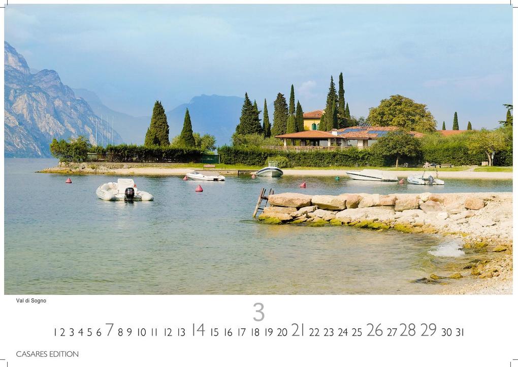 Weitere Ansicht: Gardasee Kalender 2027 - Wandkalender | Fotokalender Italien 24x35cm - mit 12 beeindruckenden Motiven - Italien Kalender