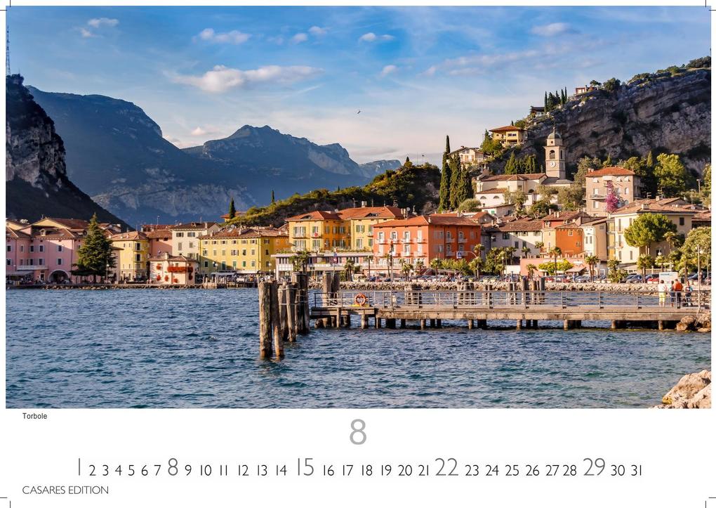 Weitere Ansicht: Gardasee Kalender 2027 - Wandkalender | Fotokalender Italien 24x35cm - mit 12 beeindruckenden Motiven - Italien Kalender