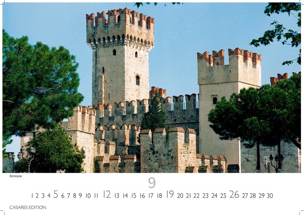Weitere Ansicht: Gardasee Kalender 2027 - Wandkalender | Fotokalender Italien 24x35cm - mit 12 beeindruckenden Motiven - Italien Kalender