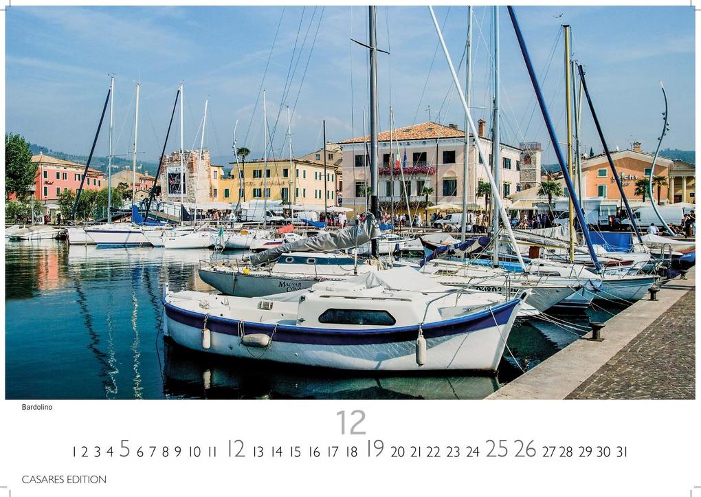 Weitere Ansicht: Gardasee Kalender 2027 - Wandkalender | Fotokalender Italien 24x35cm - mit 12 beeindruckenden Motiven - Italien Kalender