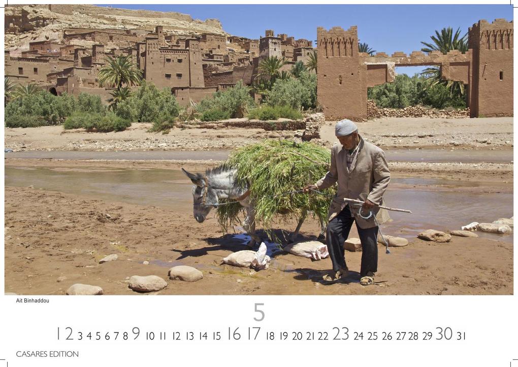 Weitere Ansicht: Marokko Kalender 2027 - Wandkalender | Fotokalender Afrika 35x50 cm - Hochwertiger . für das Jahr 2027 - mit beeindruckenden Bildern aus Marokko. | H. W. Schawe