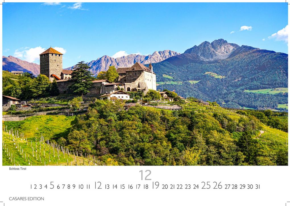 Weitere Ansicht: Südtirol Kalender 2027 - Wandkalender | Fotokalender Italien 35x50cm - 12 eindrucksvolle Fotografien aus Südtirol