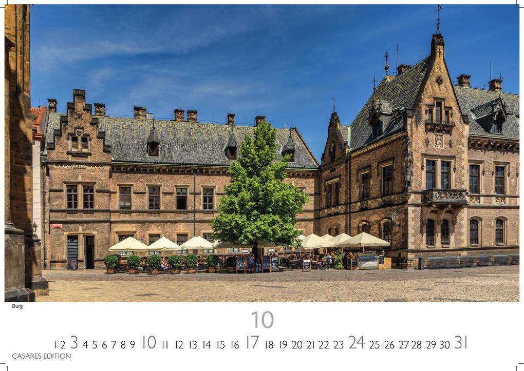 Weitere Ansicht: Prag Kalender 2027 - Wandkalender | Fotokalender 35x50cm Grosses Format - Hochwertige Fotos von Prags bekanntesten Bauwerken, historischen Plätzen und malerischen Ecken