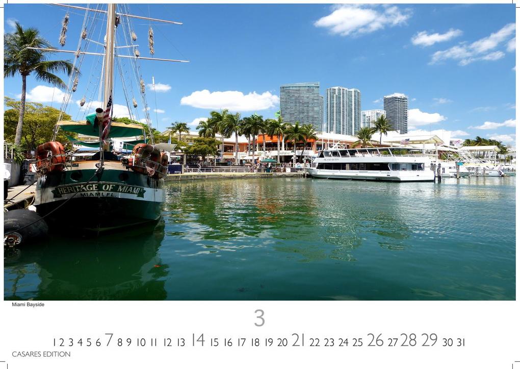 Weitere Ansicht: Florida Kalender 2027 - Wandkalender | Fotokalender Nordamerika 24x35cm - Sonne, Palmen & Strände: Farbenfrohe Motive aus dem Sunshine State für deine Wanddeko