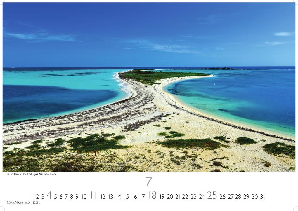Weitere Ansicht: Florida Kalender 2027 - Wandkalender | Fotokalender Nordamerika 24x35cm - Sonne, Palmen & Strände: Farbenfrohe Motive aus dem Sunshine State für deine Wanddeko