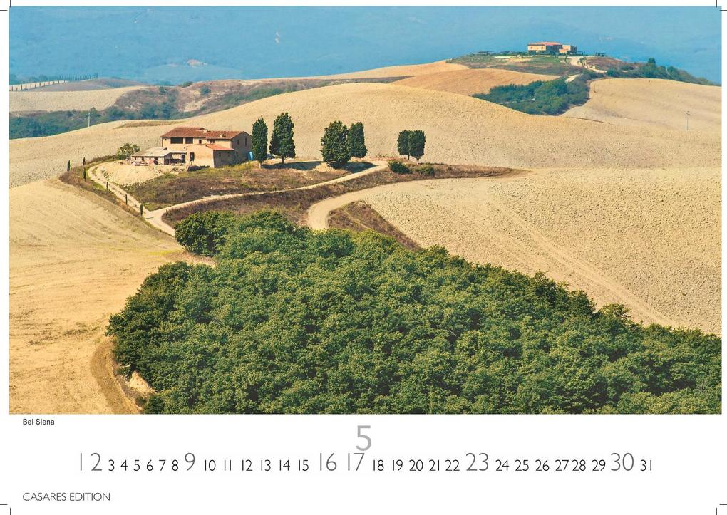 Weitere Ansicht: Toskana Kalender 2027 - Wandkalender | Fotokalender Italien 24x35 cm - mit malerischen Fotos der Toskana- Italien