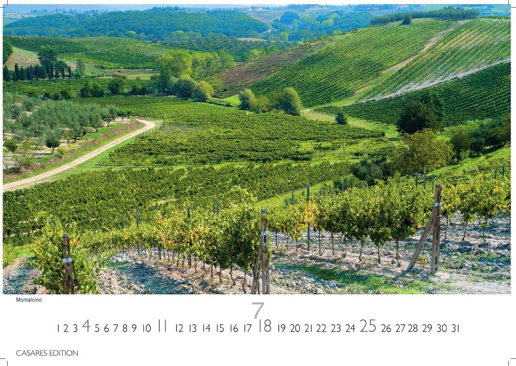 Weitere Ansicht: Toskana Kalender 2027 - Wandkalender | Fotokalender Italien 24x35 cm - mit malerischen Fotos der Toskana- Italien