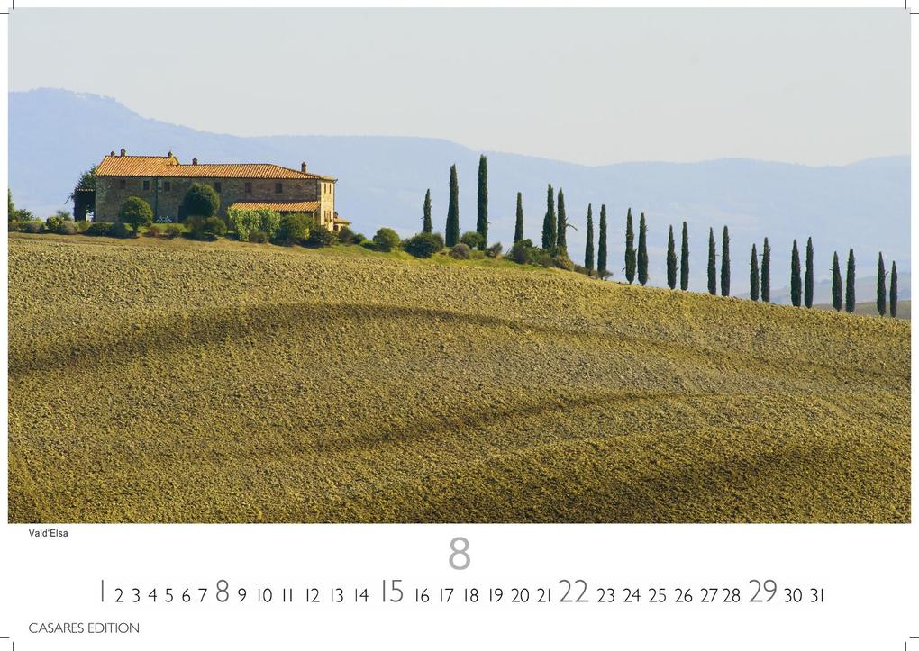 Weitere Ansicht: Toskana Kalender 2027 - Wandkalender | Fotokalender Italien 24x35 cm - mit malerischen Fotos der Toskana- Italien