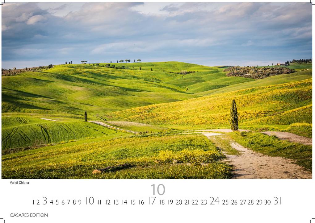Weitere Ansicht: Toskana Kalender 2027 - Wandkalender | Fotokalender Italien 24x35 cm - mit malerischen Fotos der Toskana- Italien