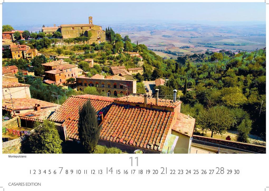 Weitere Ansicht: Toskana Kalender 2027 - Wandkalender | Fotokalender Italien 24x35 cm - mit malerischen Fotos der Toskana- Italien