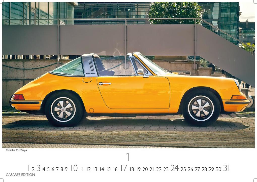 Weitere Ansicht: Porsche Classic Cars Kalender 2027 - Wandkalender | Fotokalender Oldtimer 35x50cm Großformat- Porsche Oldtimer - Zeitloser klassischer Luxus.