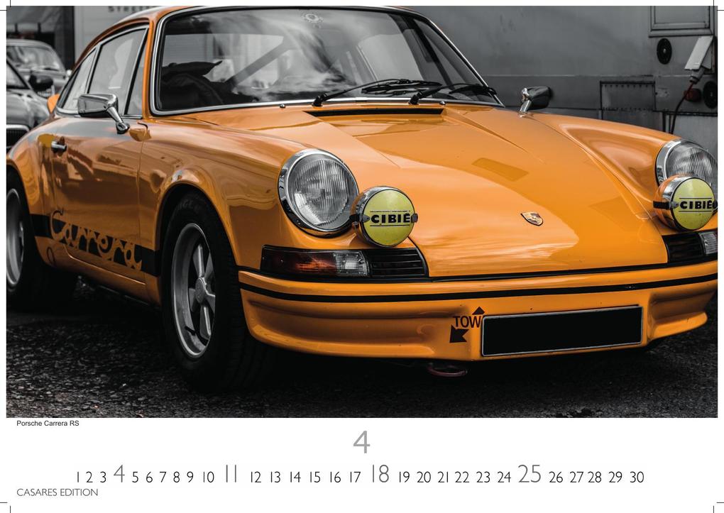 Weitere Ansicht: Porsche Classic Cars Kalender 2027 - Wandkalender | Fotokalender Oldtimer 35x50cm Großformat- Porsche Oldtimer - Zeitloser klassischer Luxus.