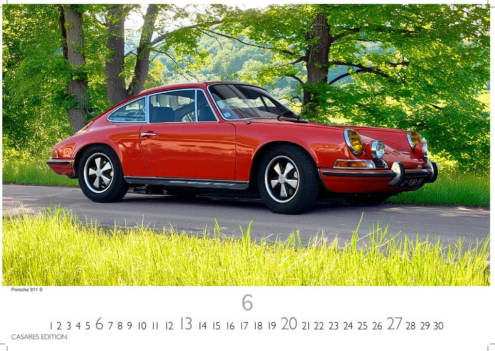 Weitere Ansicht: Porsche Classic Cars Kalender 2027 - Wandkalender | Fotokalender Oldtimer 35x50cm Großformat- Porsche Oldtimer - Zeitloser klassischer Luxus.