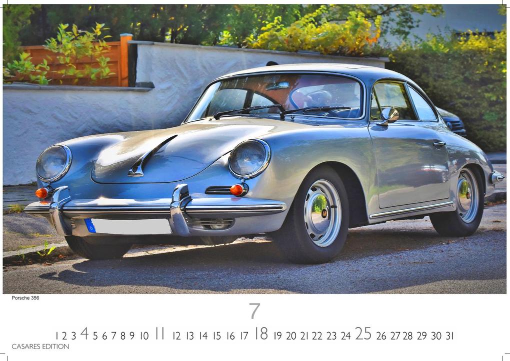 Weitere Ansicht: Porsche Classic Cars Kalender 2027 - Wandkalender | Fotokalender Oldtimer 35x50cm Großformat- Porsche Oldtimer - Zeitloser klassischer Luxus.