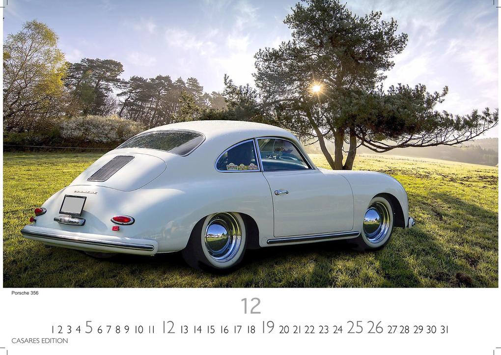 Weitere Ansicht: Porsche Classic Cars Kalender 2027 - Wandkalender | Fotokalender Oldtimer 35x50cm Großformat- Porsche Oldtimer - Zeitloser klassischer Luxus.