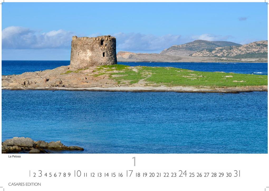 Weitere Ansicht: Sardinien Kalender 2027 - Wandkalender | Fotokalender Italien 24x35 cm - mit 12 traumhaften Motiven der Mittelmeerinsel.