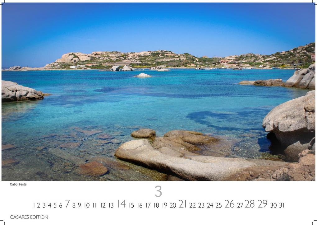 Weitere Ansicht: Sardinien Kalender 2027 - Wandkalender | Fotokalender Italien 24x35 cm - mit 12 traumhaften Motiven der Mittelmeerinsel.
