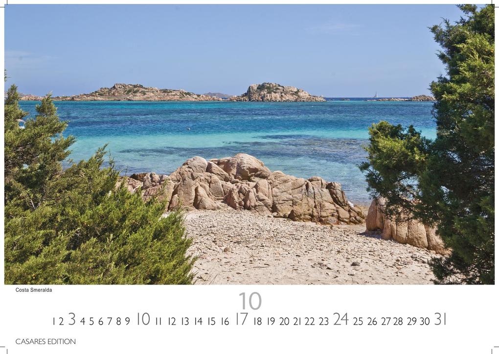 Weitere Ansicht: Sardinien Kalender 2027 - Wandkalender | Fotokalender Italien 24x35 cm - mit 12 traumhaften Motiven der Mittelmeerinsel.