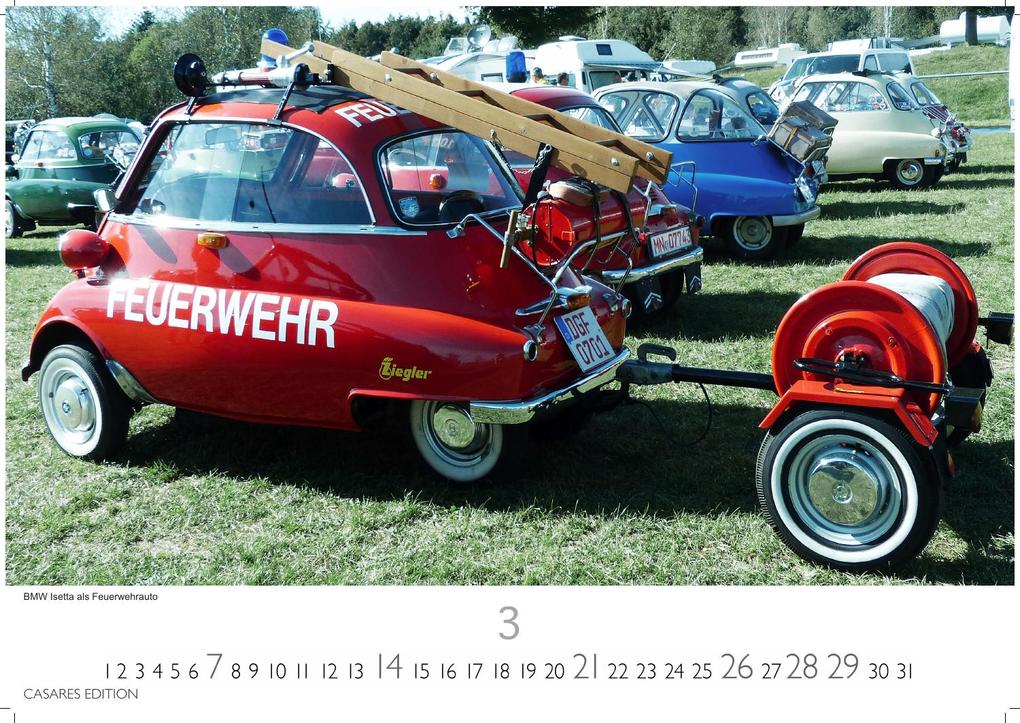 Weitere Ansicht: BMW Classic Cars Kalender 2027 - Wandkalender | Fotokalender Oldtimer 35x50cm BMW Odltimer - Hochwertiger Oldtimer Kalender.
