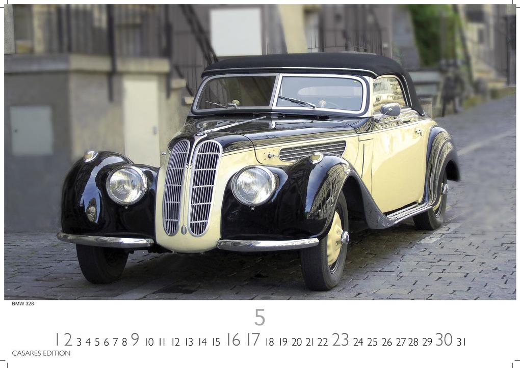 Weitere Ansicht: BMW Classic Cars Kalender 2027 - Wandkalender | Fotokalender Oldtimer 35x50cm BMW Odltimer - Hochwertiger Oldtimer Kalender.