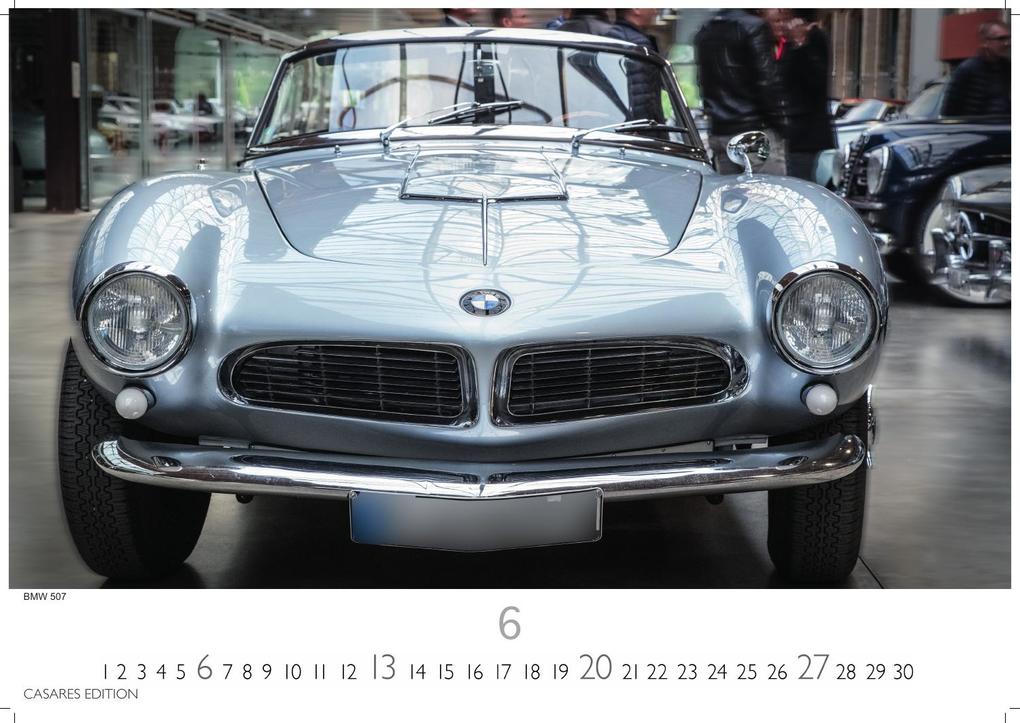 Weitere Ansicht: BMW Classic Cars Kalender 2027 - Wandkalender | Fotokalender Oldtimer 35x50cm BMW Odltimer - Hochwertiger Oldtimer Kalender.