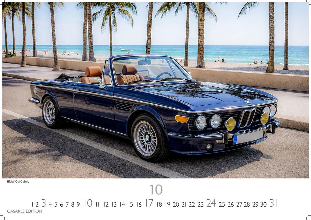 Weitere Ansicht: BMW Classic Cars Kalender 2027 - Wandkalender | Fotokalender Oldtimer 35x50cm BMW Odltimer - Hochwertiger Oldtimer Kalender.