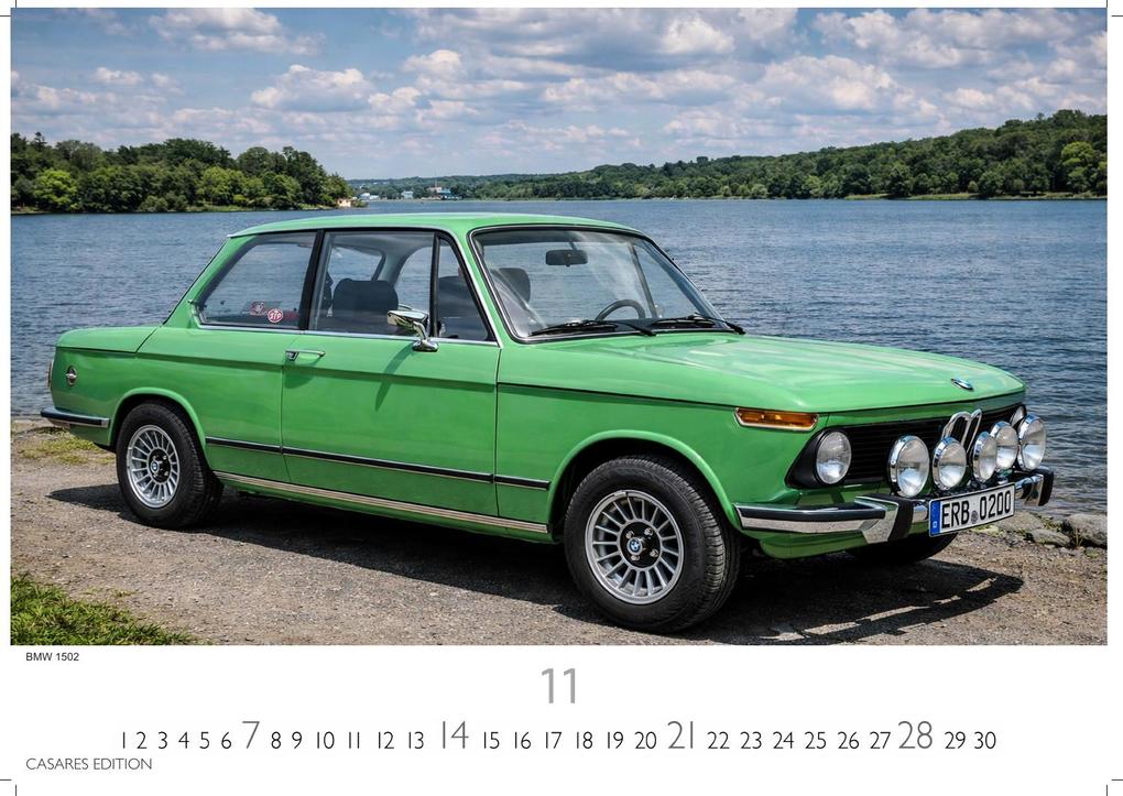 Weitere Ansicht: BMW Classic Cars Kalender 2027 - Wandkalender | Fotokalender Oldtimer 35x50cm BMW Odltimer - Hochwertiger Oldtimer Kalender.