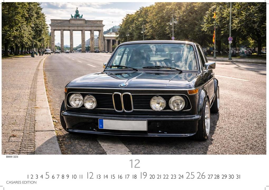 Weitere Ansicht: BMW Classic Cars Kalender 2027 - Wandkalender | Fotokalender Oldtimer 35x50cm BMW Odltimer - Hochwertiger Oldtimer Kalender.