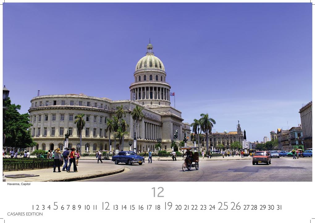 Weitere Ansicht: Cuba Kalender 2027 - Wandkalender | Fotokalender Karibik 24x35cm - Karibische Bilder voller Lebensfreude, stilvolle Fotokunst für Küche, Büro oder Wohnzimmer