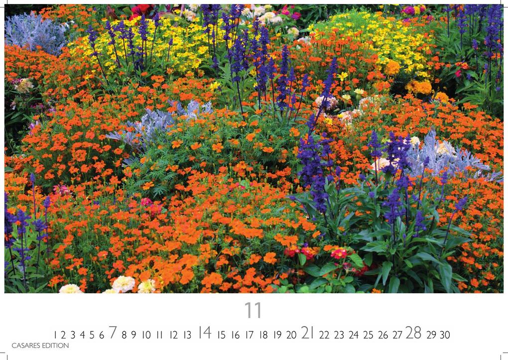 Weitere Ansicht: Gartenparadiese Kalender 2027 - Der Kalender für alle, die Gärten lieben - Wandkalender | Gartenkalender | Fotokalender Naturkalender 50x35cm