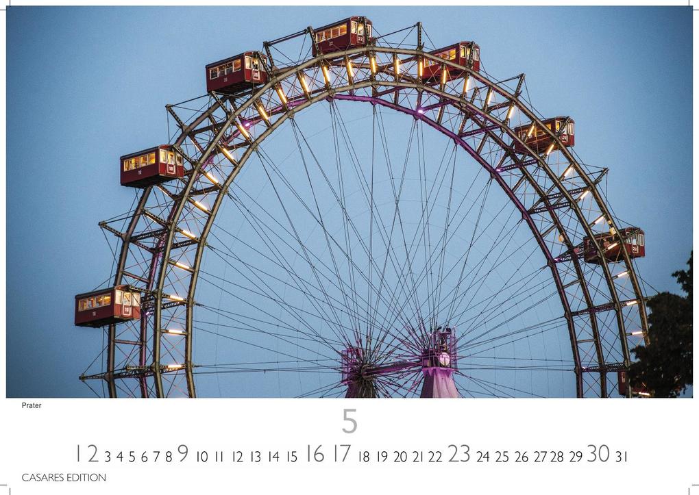 Weitere Ansicht: Wien Kalender 2027 - Wandkalender | Fotokalender | Österreich Kalender | Alpenländer 24x35cm - Beeindruckende Bilder von Wien's schönsten Sehenswürdigkeiten | H. W. Schawe