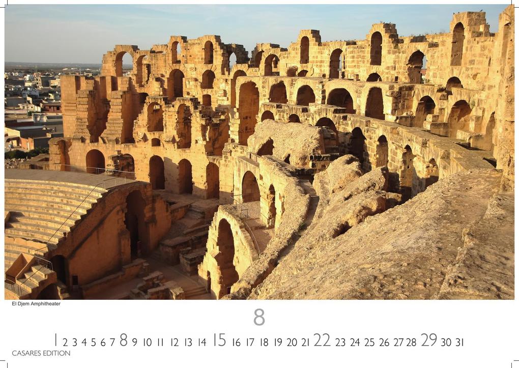 Weitere Ansicht: Tunesien Kalender 2027 - Wandkalender | Fotokalender Afrika 24x35 cm: Hochwertige Fotos, die die Kultur, Landschaften und Sehenswürdigkeiten Tunesiens zeigen.