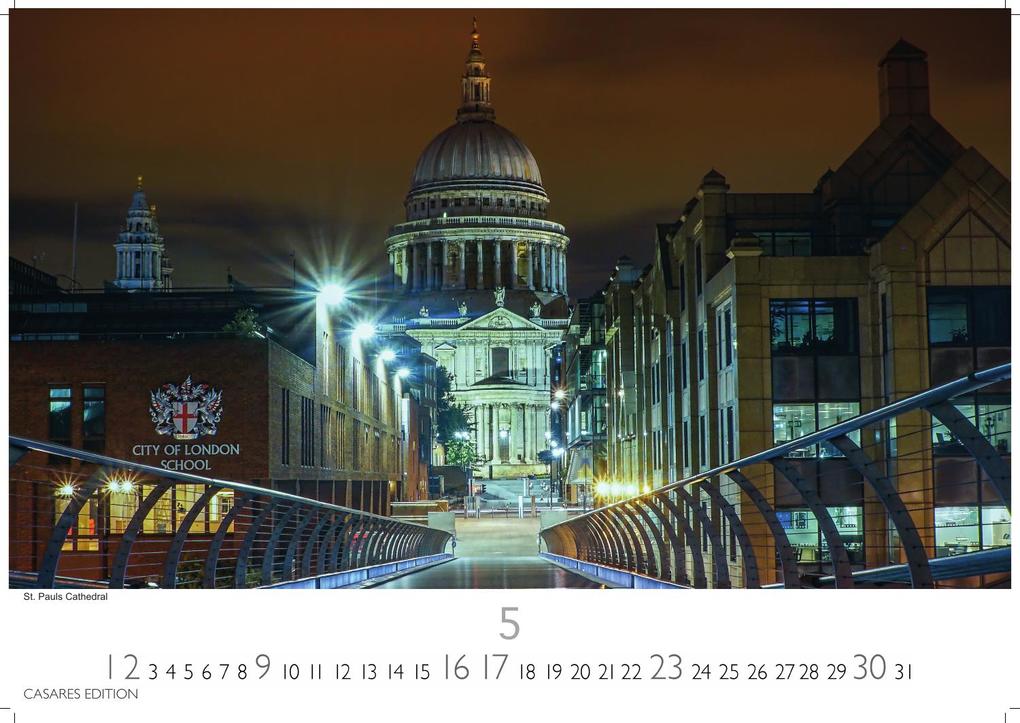 Weitere Ansicht: London Kalender 2027 - Wandkalender | Fotokalender England 35x50cm Grosses Format - Hochwertiger . mit Ansichten von Londons ikonischen Sehenswürdigkeiten
