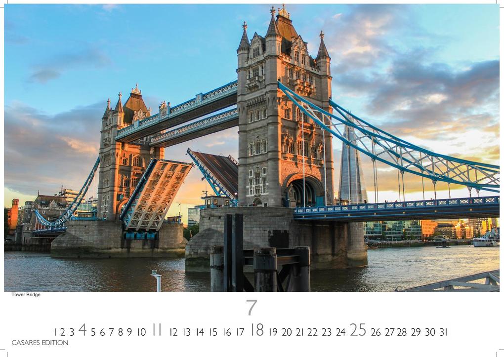 Weitere Ansicht: London Kalender 2027 - Wandkalender | Fotokalender England 35x50cm Grosses Format - Hochwertiger . mit Ansichten von Londons ikonischen Sehenswürdigkeiten