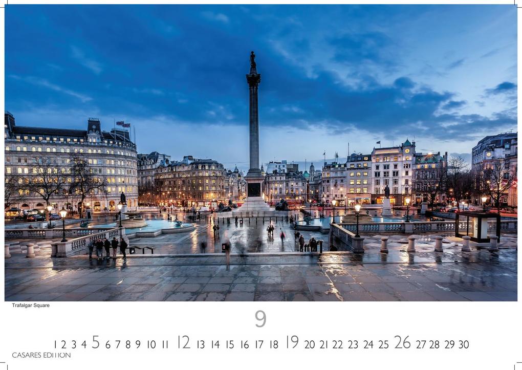 Weitere Ansicht: London Kalender 2027 - Wandkalender | Fotokalender England 35x50cm Grosses Format - Hochwertiger . mit Ansichten von Londons ikonischen Sehenswürdigkeiten