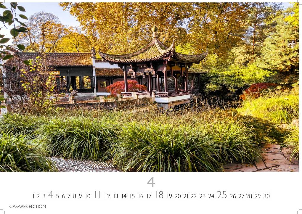 Weitere Ansicht: Japanische Gärten Kalender 2027 - Wandkalender | Fotokalender Asien 24x35cm - Fotografien authentischer japanischer Gärten, perfekt für Natur- und Gartenliebhaber