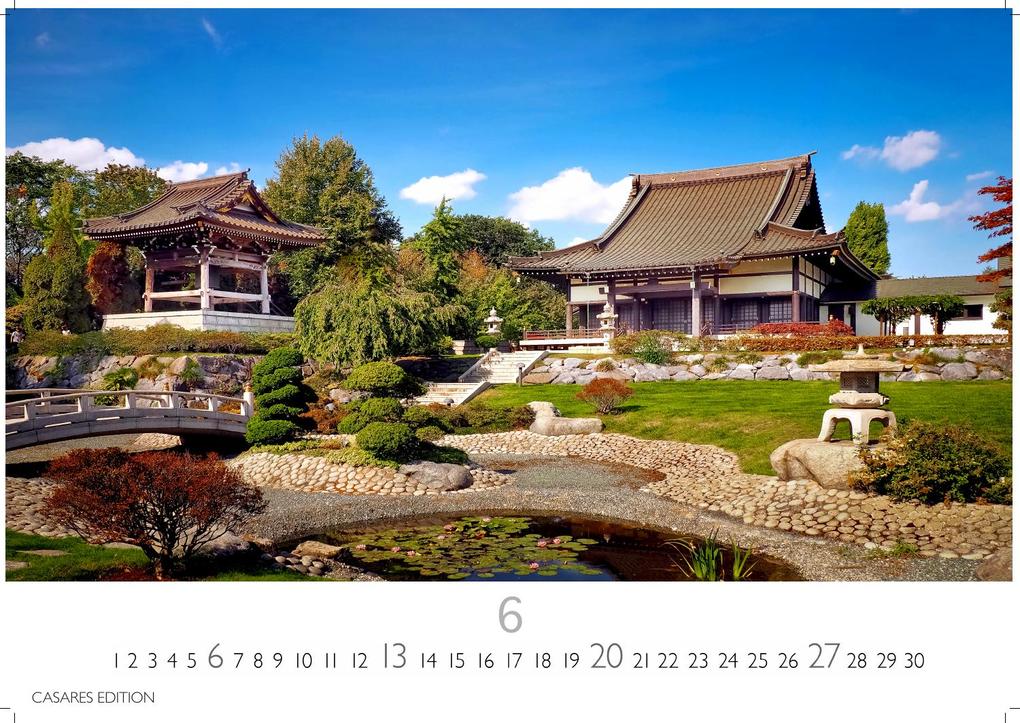 Weitere Ansicht: Japanische Gärten Kalender 2027 - Wandkalender | Fotokalender Asien 24x35cm - Fotografien authentischer japanischer Gärten, perfekt für Natur- und Gartenliebhaber