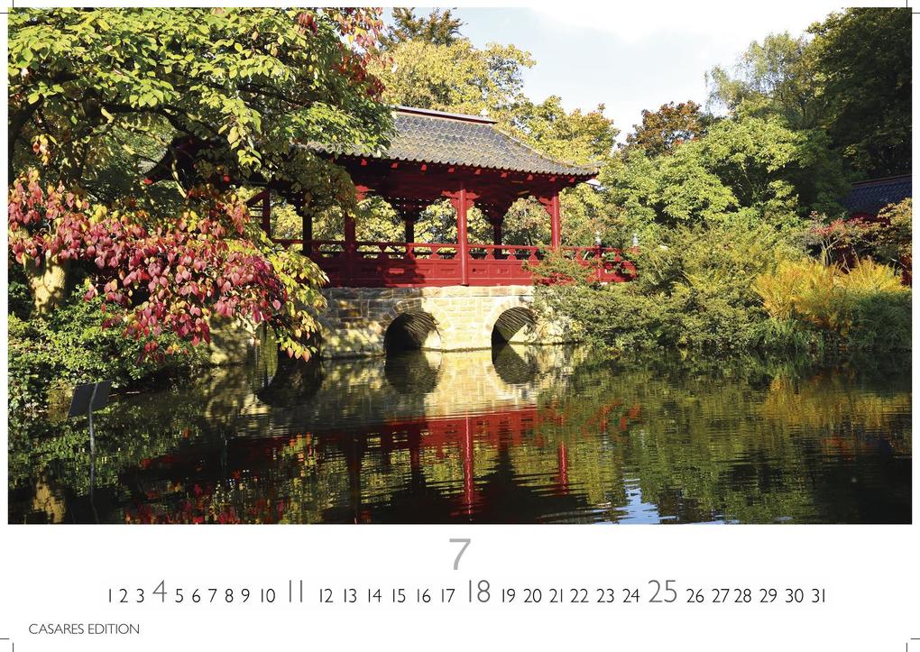 Weitere Ansicht: Japanische Gärten Kalender 2027 - Wandkalender | Fotokalender Asien 24x35cm - Fotografien authentischer japanischer Gärten, perfekt für Natur- und Gartenliebhaber