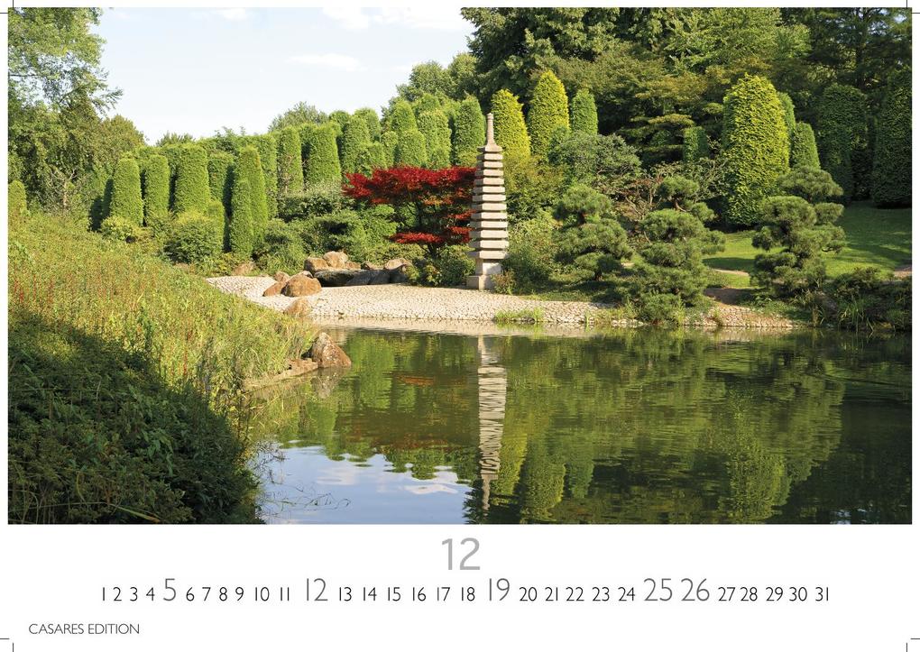 Weitere Ansicht: Japanische Gärten Kalender 2027 - Wandkalender | Fotokalender Asien 24x35cm - Fotografien authentischer japanischer Gärten, perfekt für Natur- und Gartenliebhaber