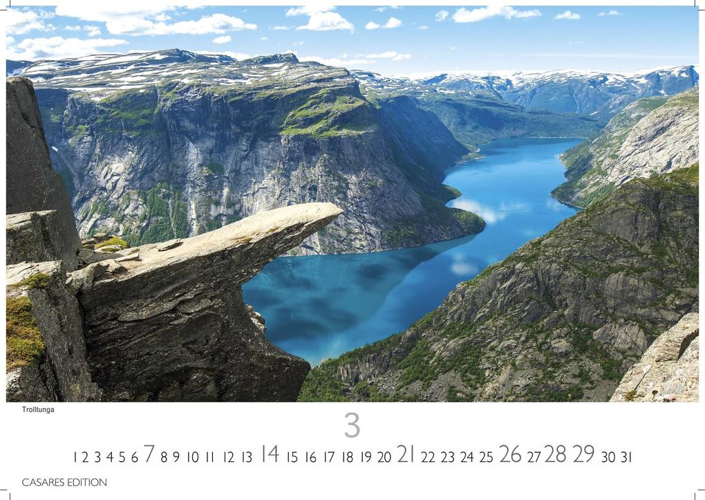 Weitere Ansicht: Norwegen Kalender 2027 - Wandkalender | Fotokalender Nordeuropa 24x35cm - Mit 12 atemberaubenden Norwegen-Fotografien, die die Schönheit der norwegischen Natur festhalten