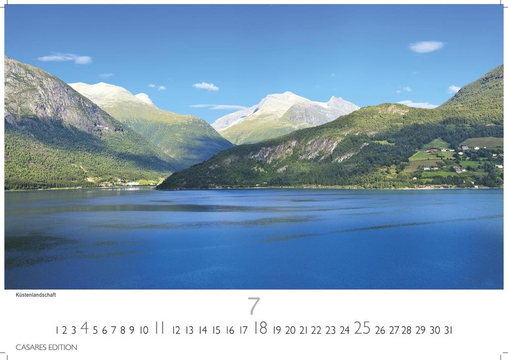 Weitere Ansicht: Norwegen Kalender 2027 - Wandkalender | Fotokalender Nordeuropa 24x35cm - Mit 12 atemberaubenden Norwegen-Fotografien, die die Schönheit der norwegischen Natur festhalten